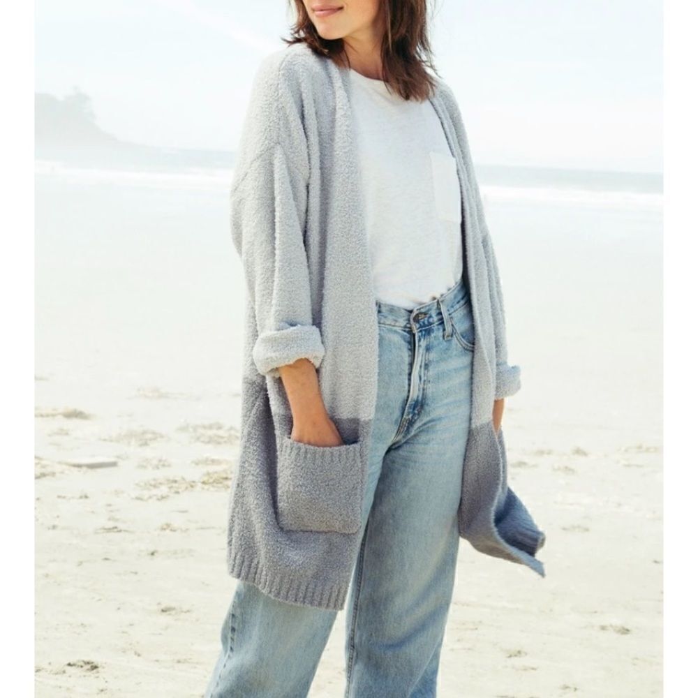 NWT Good Threads Cozy Cloud Wrap Cardigan Two-Tone